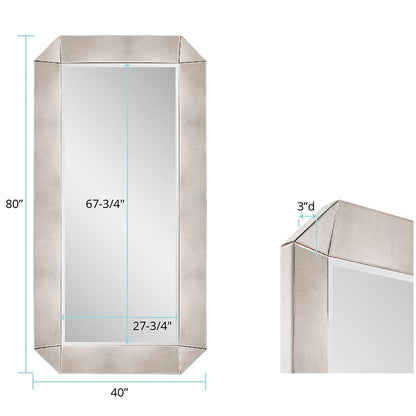 Smokey Pearl Concave Lounge Mirror