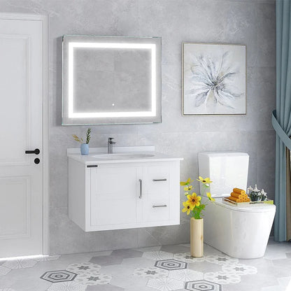 LED Illuminated Vanity Wall Mirror