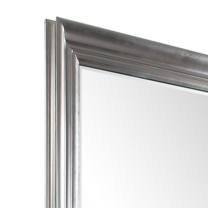 The Oversized Tierney Silver Leafed Mirror