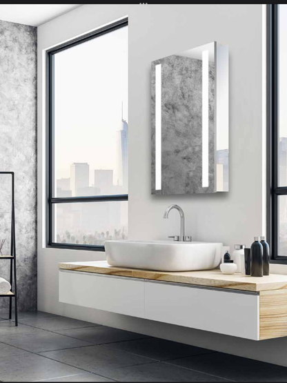 Ascension LED Mirrored Cabinet