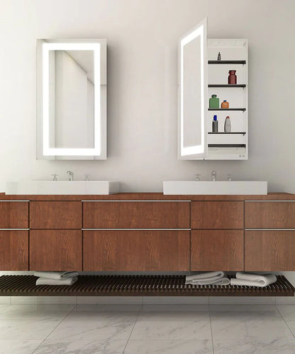 Ambiance LED Mirrored Cabinet