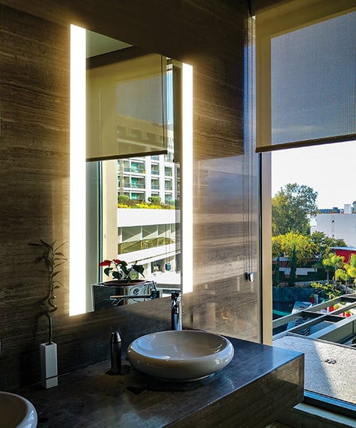 Novo Lighted Mirror