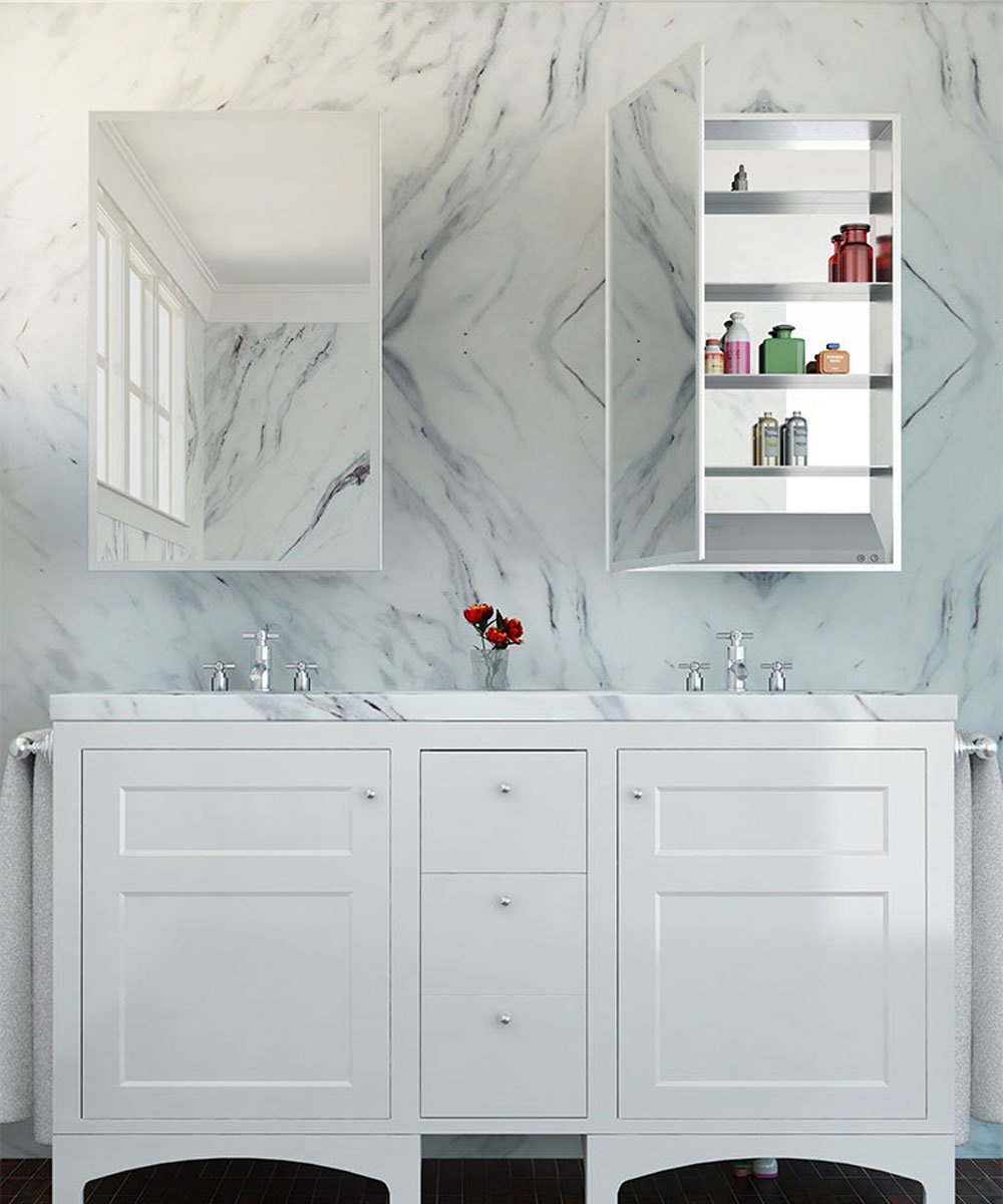 Simplicity Mirrored Cabinet