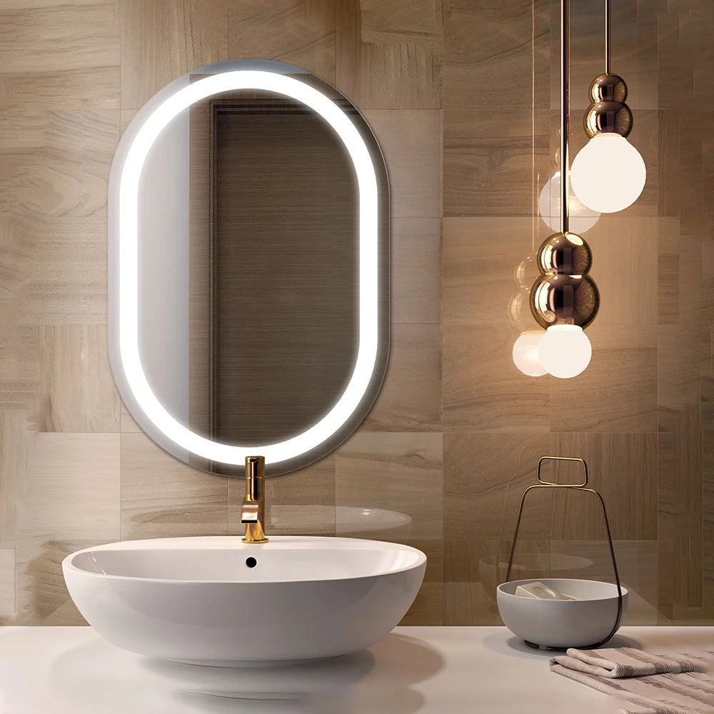 Saratoga Lighted Mirror