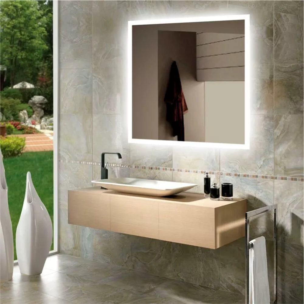 LED Mirror - Frosted Edge