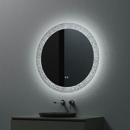 Round LED Mirror - Lazer Collection