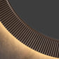 Mirror 40" LED Wooden Frame - Round